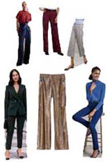 An array of fashionable pants for Fall 2018
